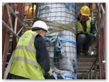 02 Workers make final preparations