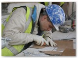 03 The mould is carefully cut