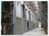 04 All three aisles (centre, east and west) now have concrete subfloors