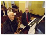 04 Musicians Michael Hughes and Frank Meally