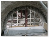 04 The two large parts forming the windowsill in position. This and the last three photos are from the inside looking out
