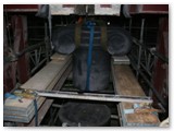 05 A newly carved capital stone is ready to be slid into place at the top of a new pillar