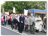 06 The procession makes its way back in along the Dublin Road
