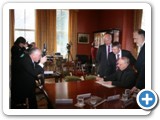 07 Signing of the contracts with the two architectural firms who will work in alliance on the Restoration Project
