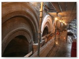 08 Arches undergoing plastering