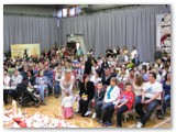08 Some of the 500 people present awaiting the start of the ceremony