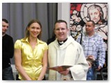 09 Fr. Brendan and Marta who acted as translator before the ceremony