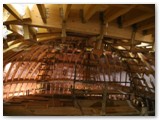 09 The same view but with some of the scaffolding removed showing more of barrel-vaulted ceiling