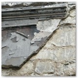 10 Close up of exposed wall