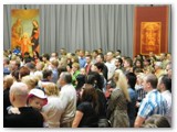 12 The congregation look on at the Cathedral Centre