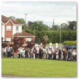 13 Corpus Christi procession enters Lisbrack Downs Estate for Benediction