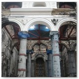 14 The completed trial work with scaffolding removed