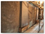 16 East wall with fresh plaster and recently installed pilasters