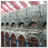 16 The windows and roof side wall which sit on top of the inside pillars
