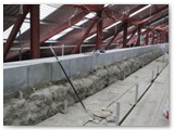 18 The coping stones had earlier been place at the top of the nave wall