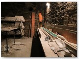 19 The work bench for the plasterers