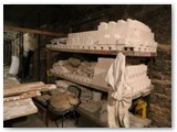 21 The enrichments which are later added to the cornice high up on the nave