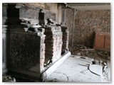 28 All that remains of the Pieta Altar in the Mortuary Chapel in the east transept