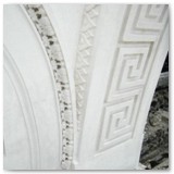 28 Close up of the plastering