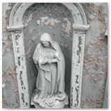 32 Statue of Our Lady from above