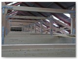 44 A shot taken on Tuesday 21st May with 11 of the 13 nave trusses in place
