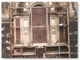 TD04 Original Blessed Sacrament Altar with Frame of Emmaus Picture which covered it in 1970s
